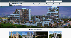 Desktop Screenshot of baskanlaryapi.com