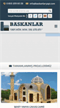 Mobile Screenshot of baskanlaryapi.com