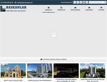 Tablet Screenshot of baskanlaryapi.com